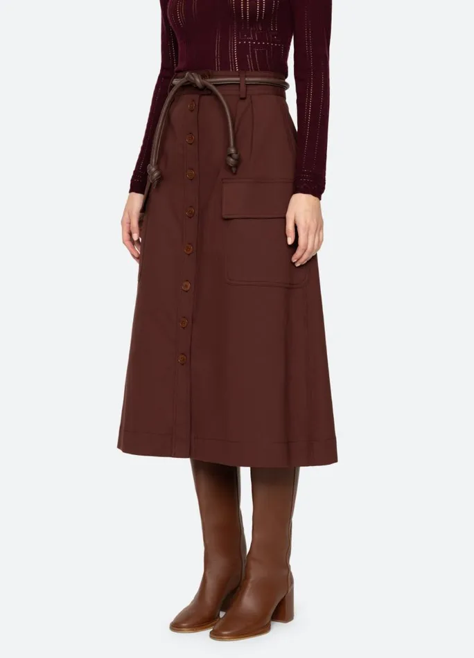Sea New York Bottoms Women Kerith Skirt Burgundy