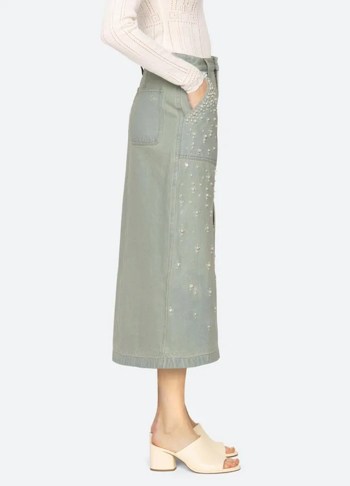 Sea New York Bottoms Women Perlette Skirt Blue