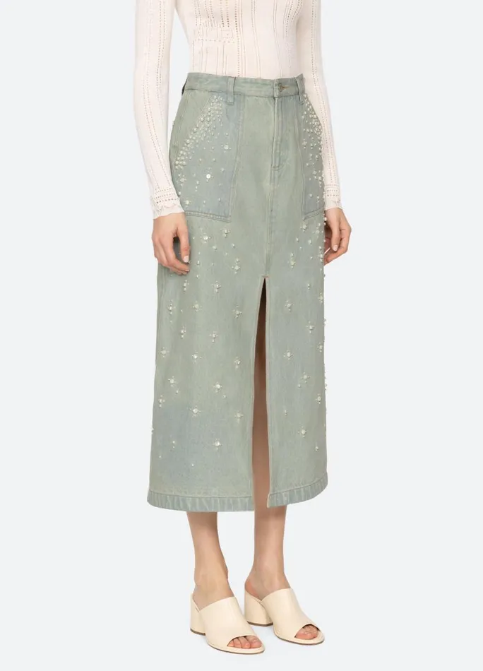 Sea New York Bottoms Women Perlette Skirt Blue