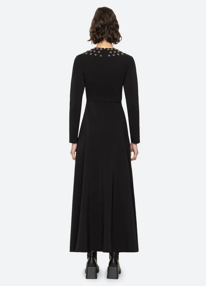 Sea New York Dresses Women Caryl LS Dress Black