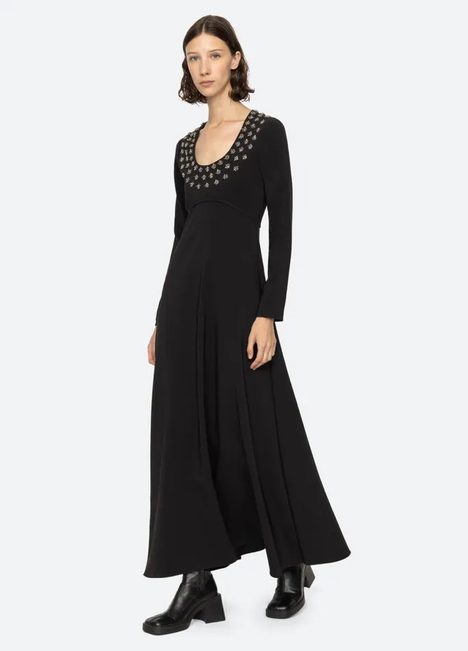 Sea New York Dresses Women Caryl LS Dress Black