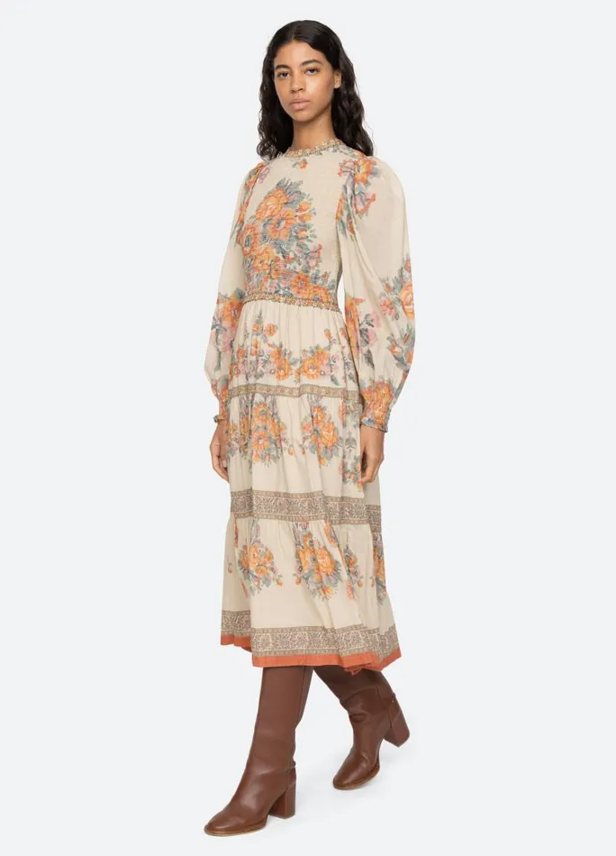 Sea New York Dresses Women Fiorella LS Dress Blossom Sea New York Dresses Women Fiorella LS Dress Blossom