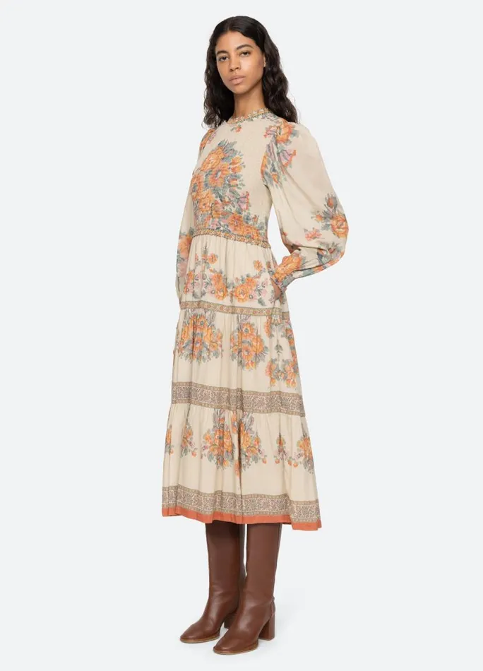 Sea New York Dresses Women Fiorella LS Dress Blossom Sea New York Dresses Women Fiorella LS Dress Blossom