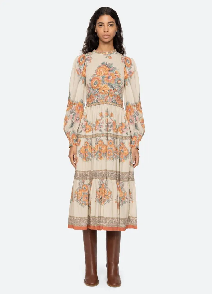 Sea New York Dresses Women Fiorella LS Dress Blossom Sea New York Dresses Women Fiorella LS Dress Blossom
