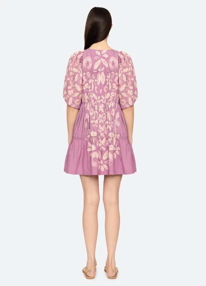 Sea New York Dresses Women Thea Mini Dress Lilac Sea New York Dresses Women Thea Mini Dress Lilac