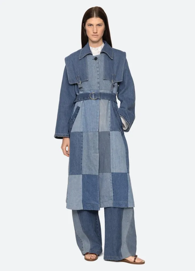 Sea New York Outerwear Women Elle Coat Blue
