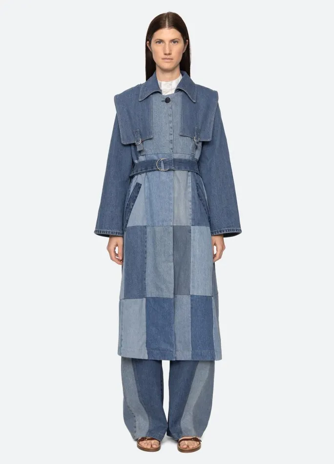 Sea New York Outerwear Women Elle Coat Blue