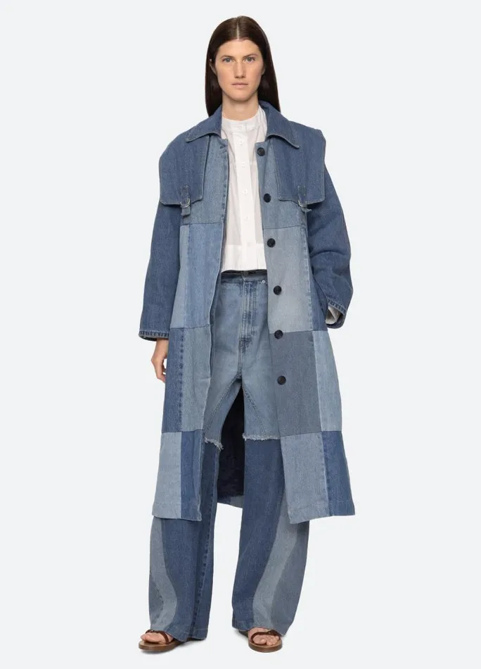 Sea New York Outerwear Women Elle Coat Blue