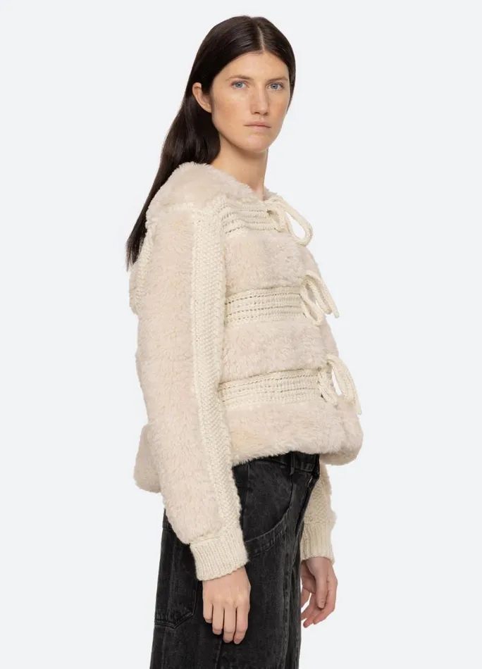 Sea New York Outerwear Women Gisele Jacket Cream
