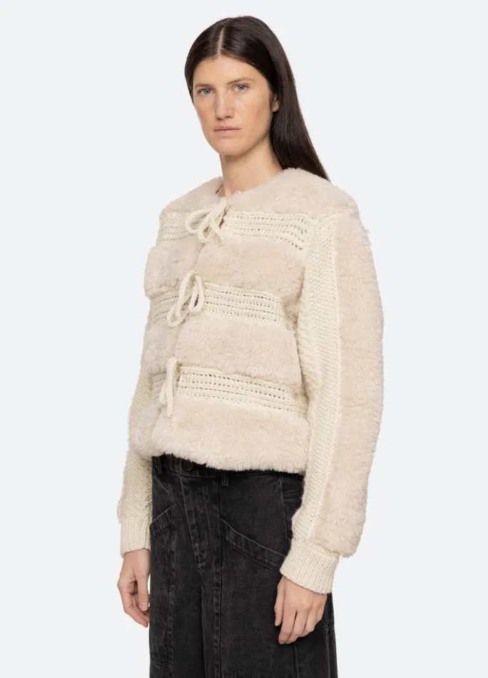 Sea New York Outerwear Women Gisele Jacket Cream