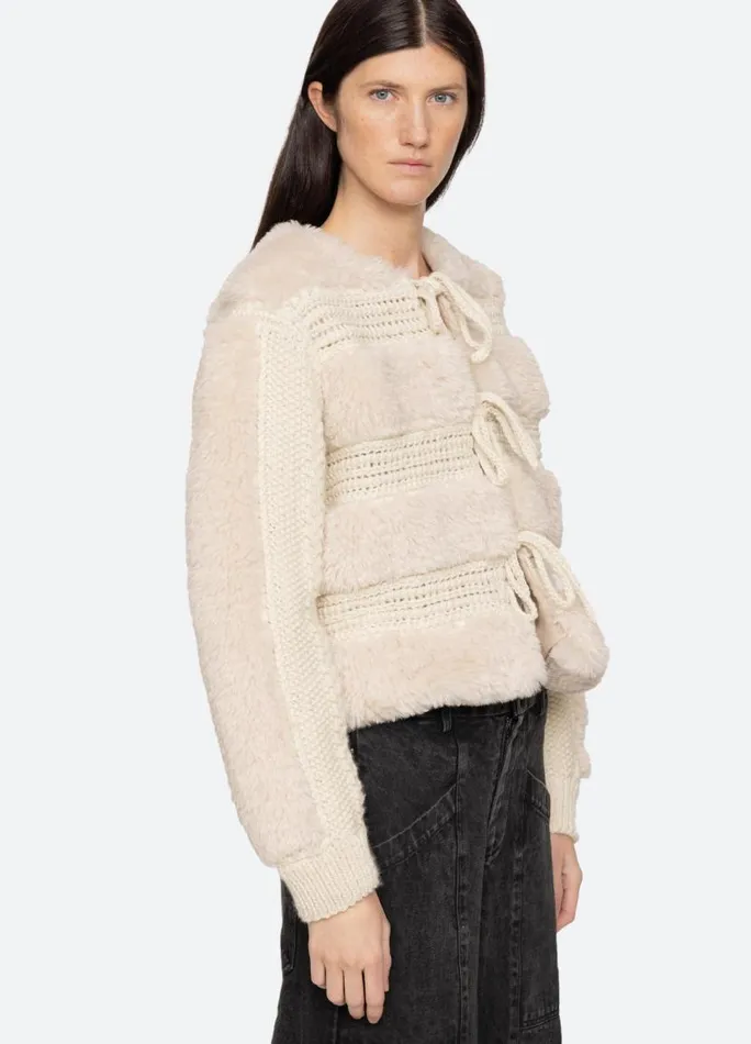Sea New York Outerwear Women Gisele Jacket Cream