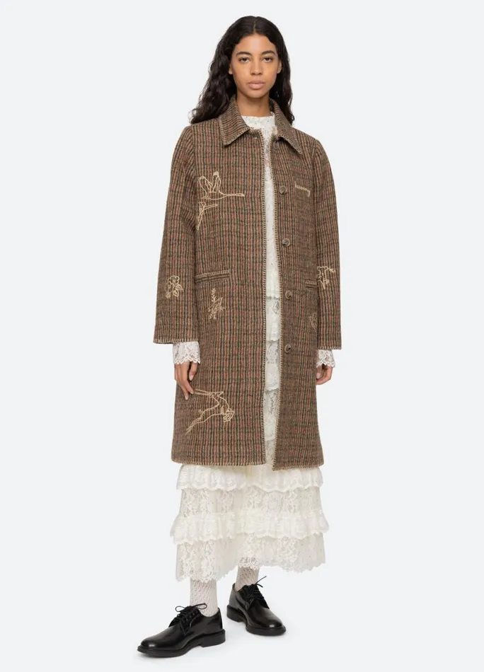 Sea New York Outerwear Women Martha Coat Multi Sea New York Outerwear Women Martha Coat Multi