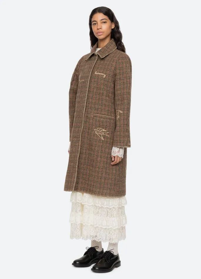 Sea New York Outerwear Women Martha Coat Multi Sea New York Outerwear Women Martha Coat Multi