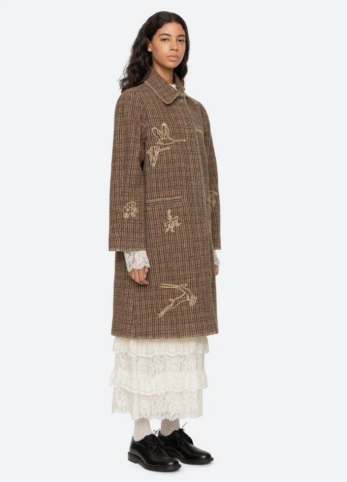 Sea New York Outerwear Women Martha Coat Multi Sea New York Outerwear Women Martha Coat Multi