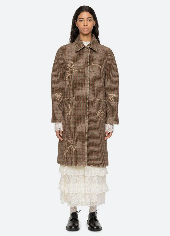 Sea New York Outerwear Women Martha Coat Multi Sea New York Outerwear Women Martha Coat Multi