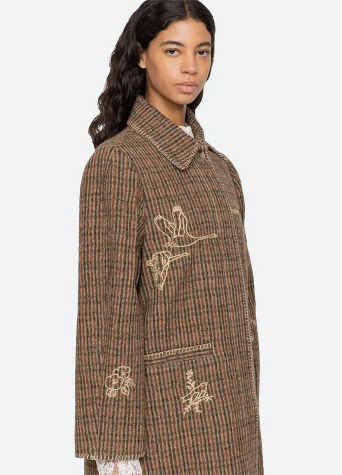 Sea New York Outerwear Women Martha Coat Multi Sea New York Outerwear Women Martha Coat Multi