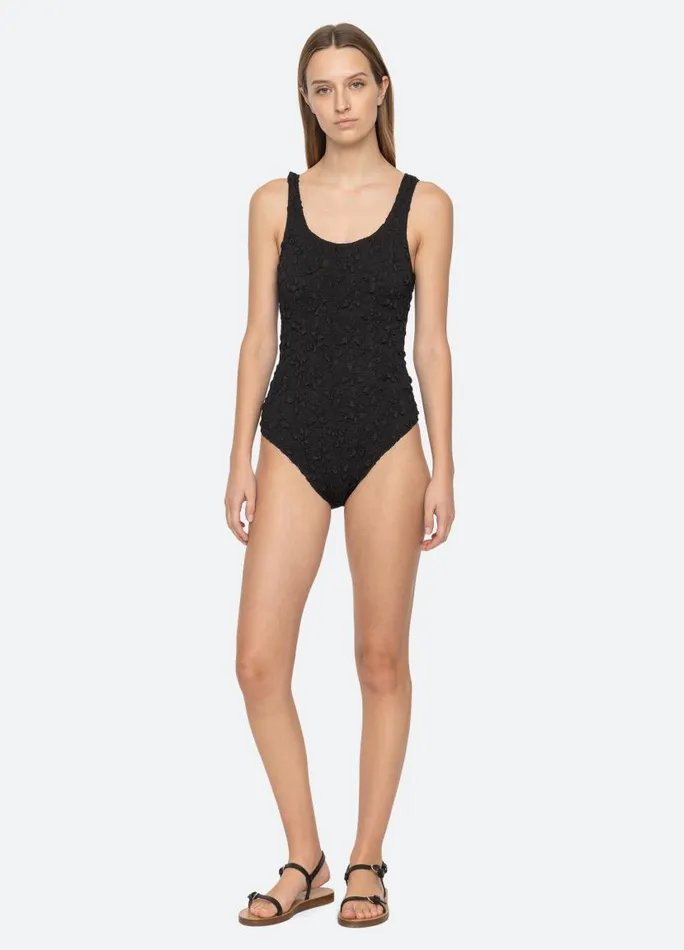 Sea New York Swimwear Women Slone One Piece Black Sea New York Swimwear Women Slone One Piece Black