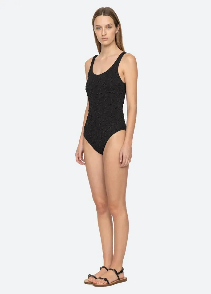 Sea New York Swimwear Women Slone One Piece Black Sea New York Swimwear Women Slone One Piece Black