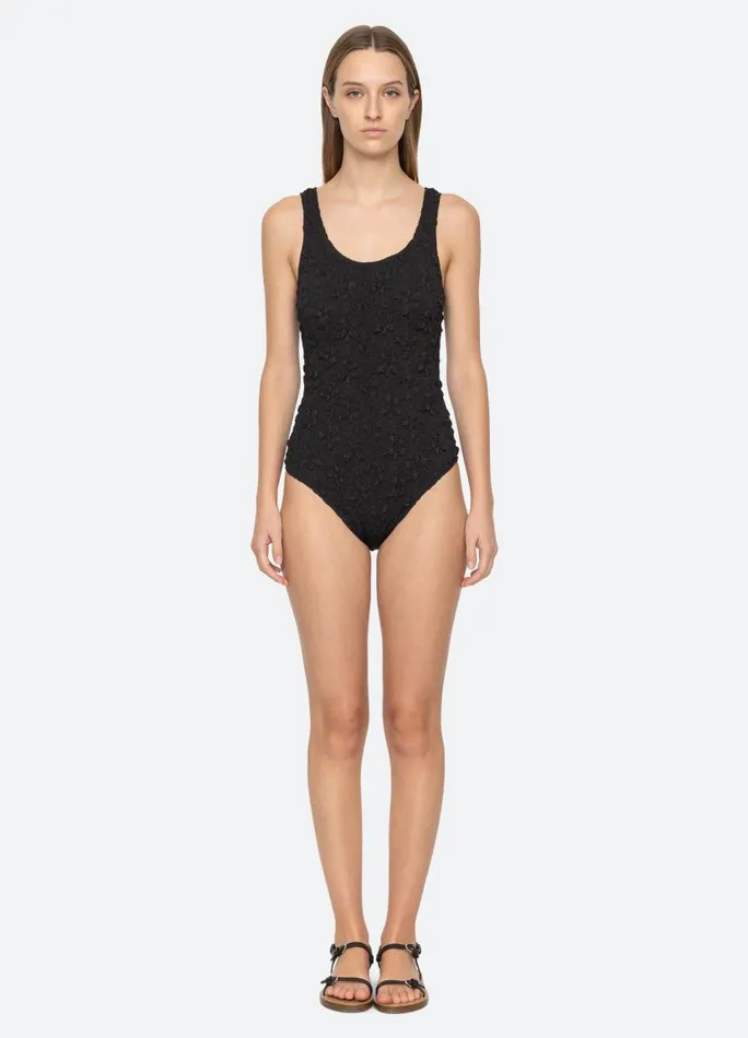 Sea New York Swimwear Women Slone One Piece Black Sea New York Swimwear Women Slone One Piece Black
