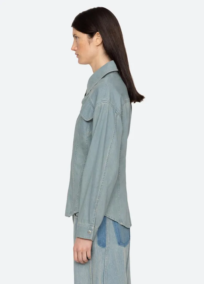Sea New York Tops Women Alba Top Blue Sea New York Tops Women Alba Top Blue