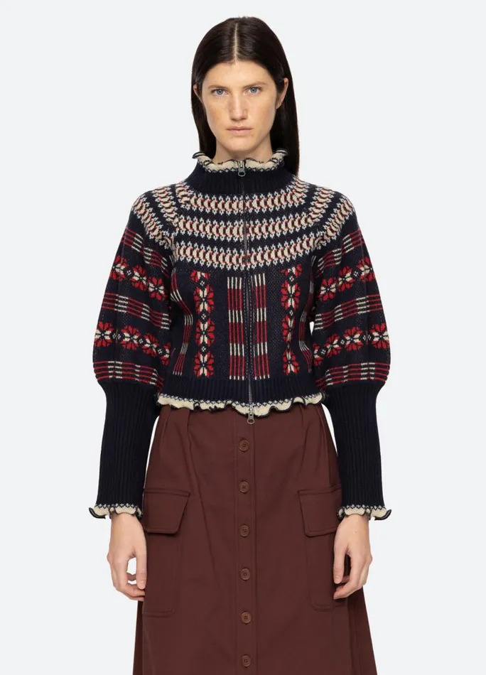 Sea New York Tops Women Ayla Cardigan Multi