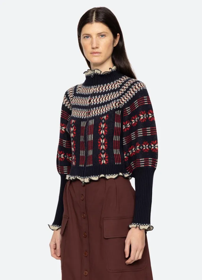 Sea New York Tops Women Ayla Cardigan Multi