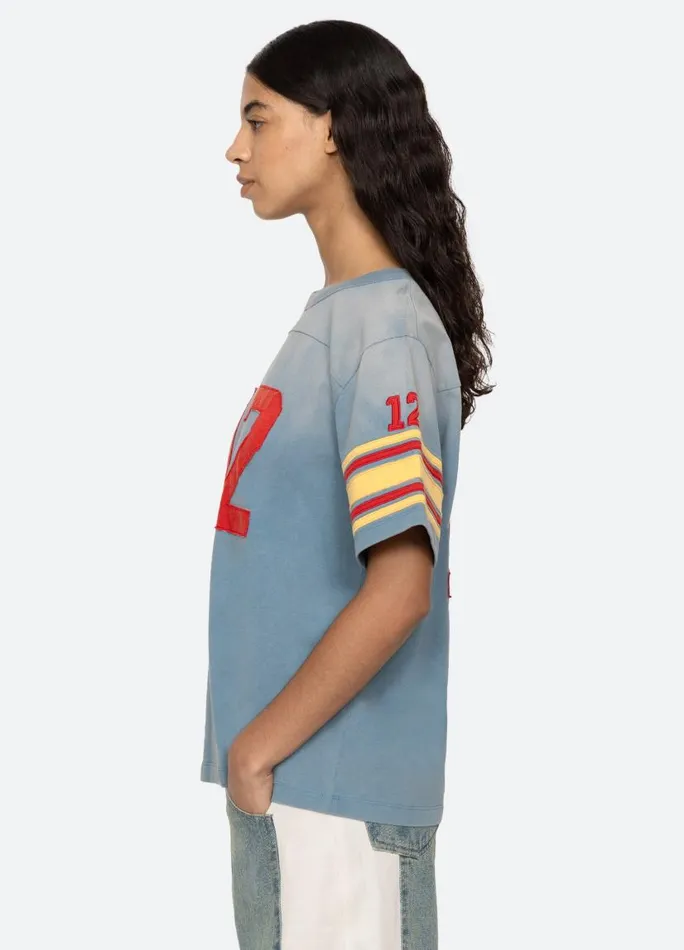 Sea New York Tops Women Finnley TShirt Sky Sea New York Tops Women Finnley TShirt Sky