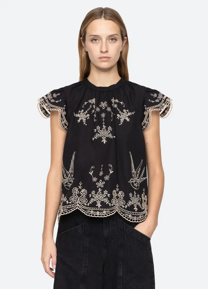 Sea New York Tops Women Kingsley Tank Cream
