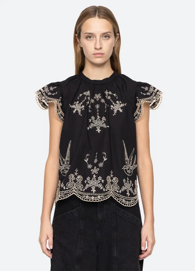 Sea New York Tops Women Kingsley Tank Cream
