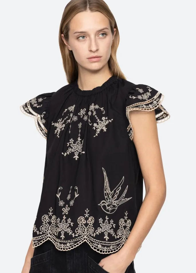 Sea New York Tops Women Kingsley Tank Cream