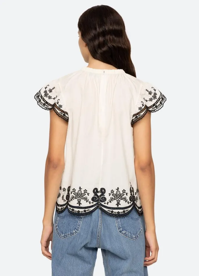 Sea New York Tops Women Kingsley Tank Cream