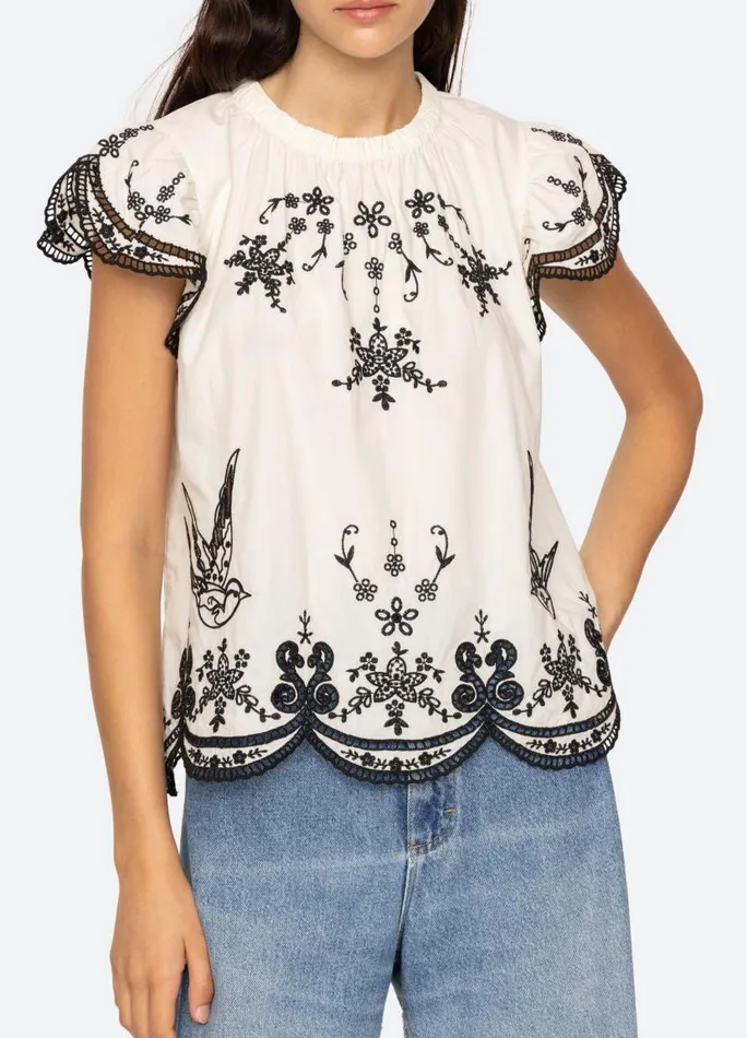 Sea New York Tops Women Kingsley Tank Cream