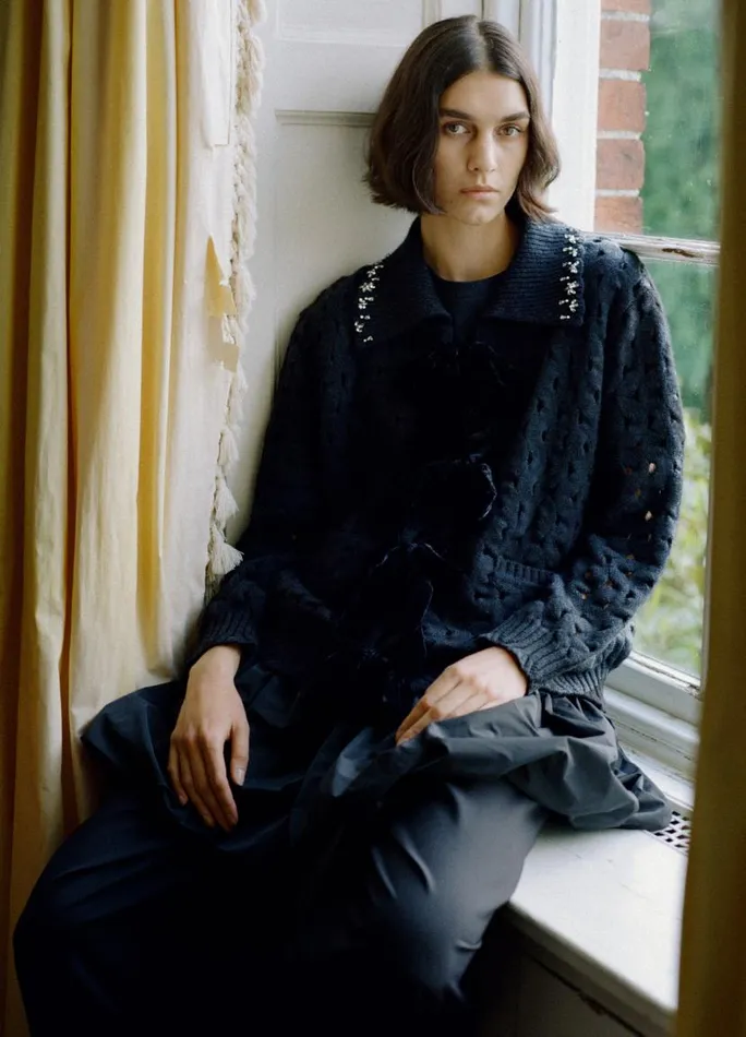 Sea New York Tops Women Leia Cardigan Black