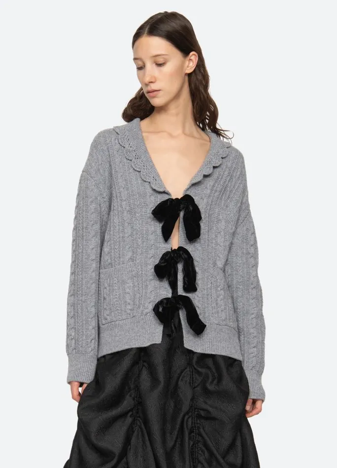 Sea New York Tops Women Mariella Cardigan Grey