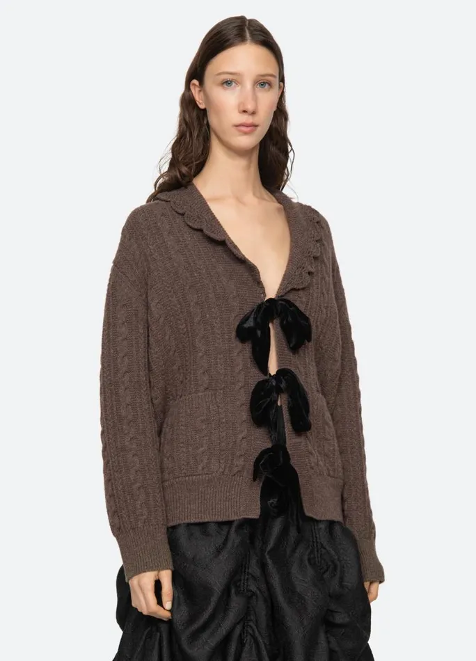 Sea New York Tops Women Mariella Cardigan Grey