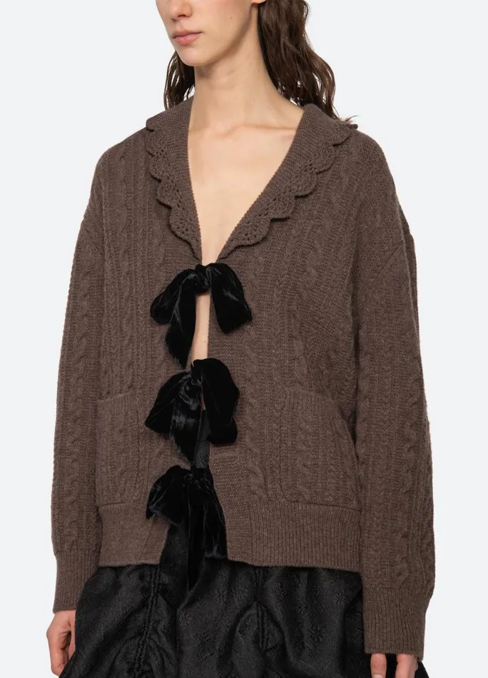 Sea New York Tops Women Mariella Cardigan Grey