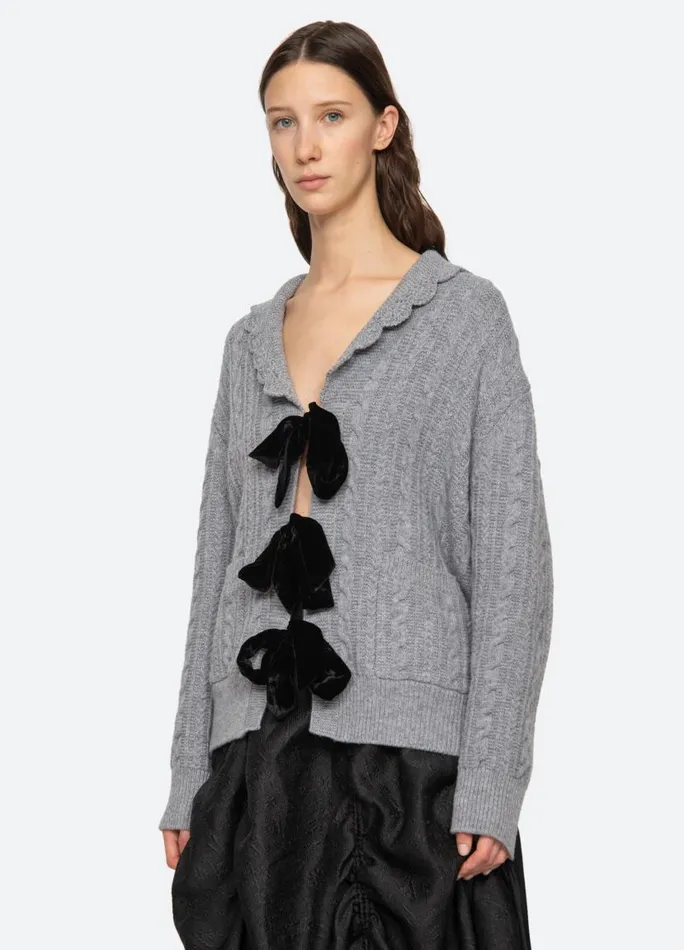 Sea New York Tops Women Mariella Cardigan Grey