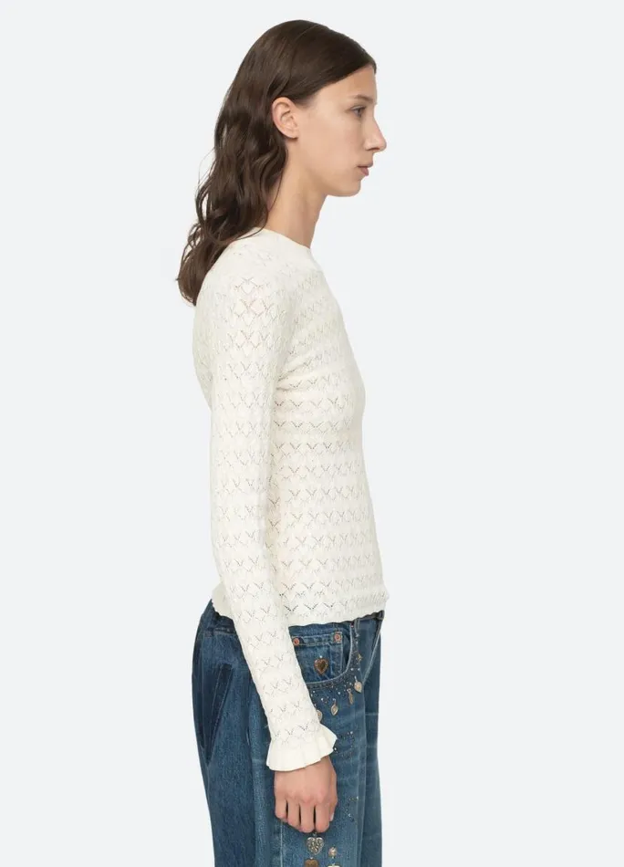 Sea New York Tops Women Rue Sweater Black