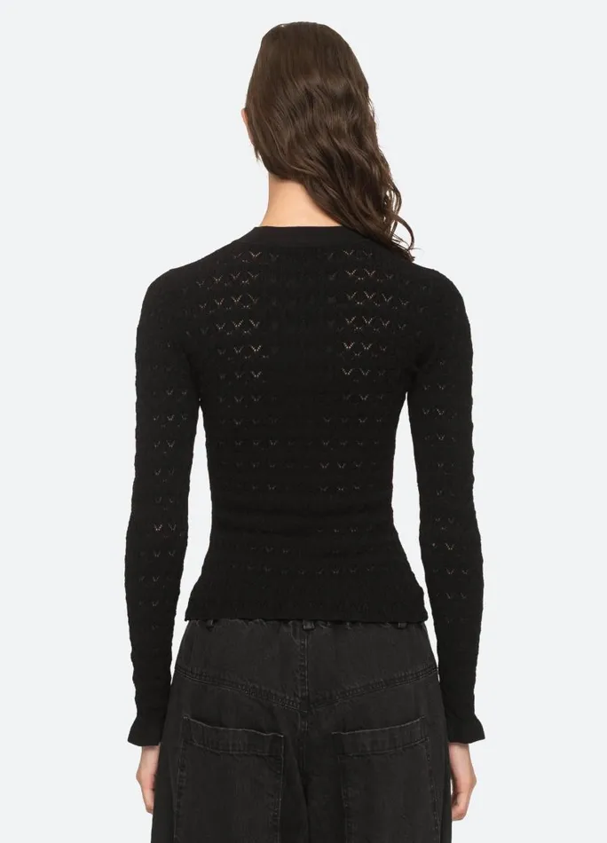 Sea New York Tops Women Rue Sweater Black