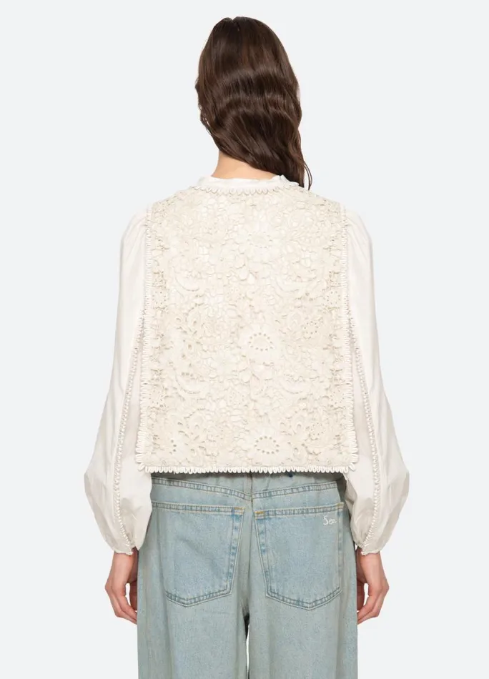 Sea New York Tops Women Sabine Top Cream