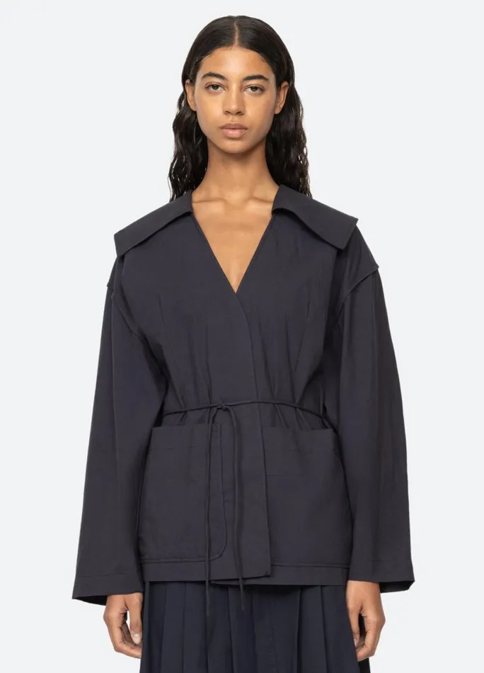 Sea New York Tops Women Samaka Top Navy Sea New York Tops Women Samaka Top Navy