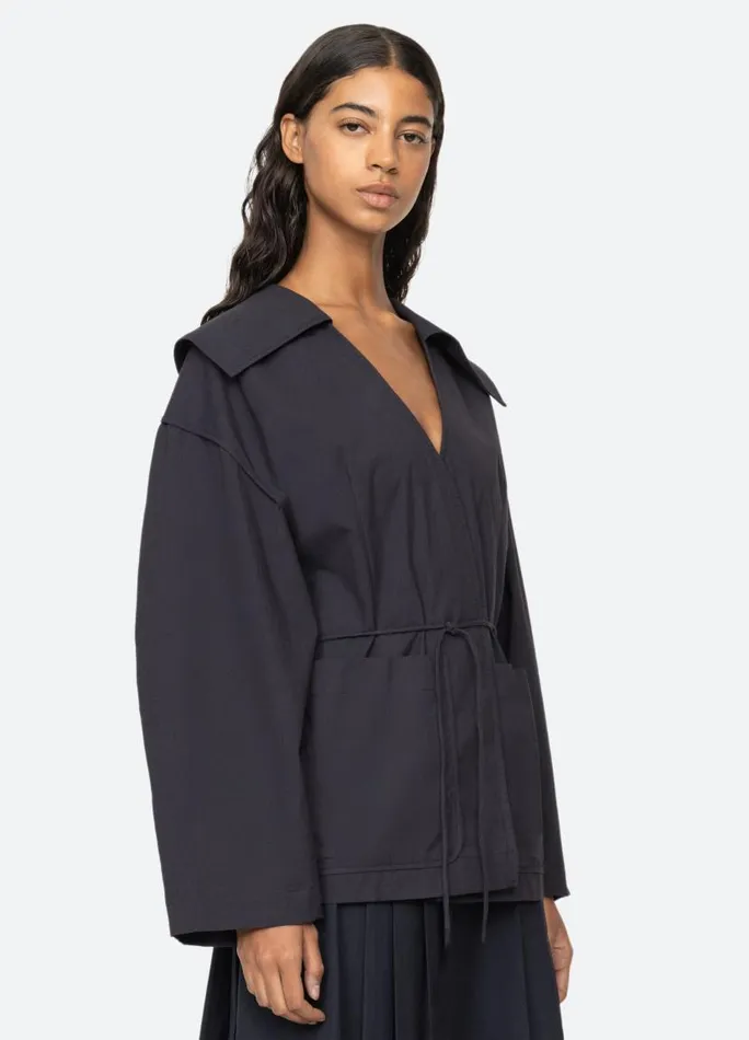 Sea New York Tops Women Samaka Top Navy Sea New York Tops Women Samaka Top Navy