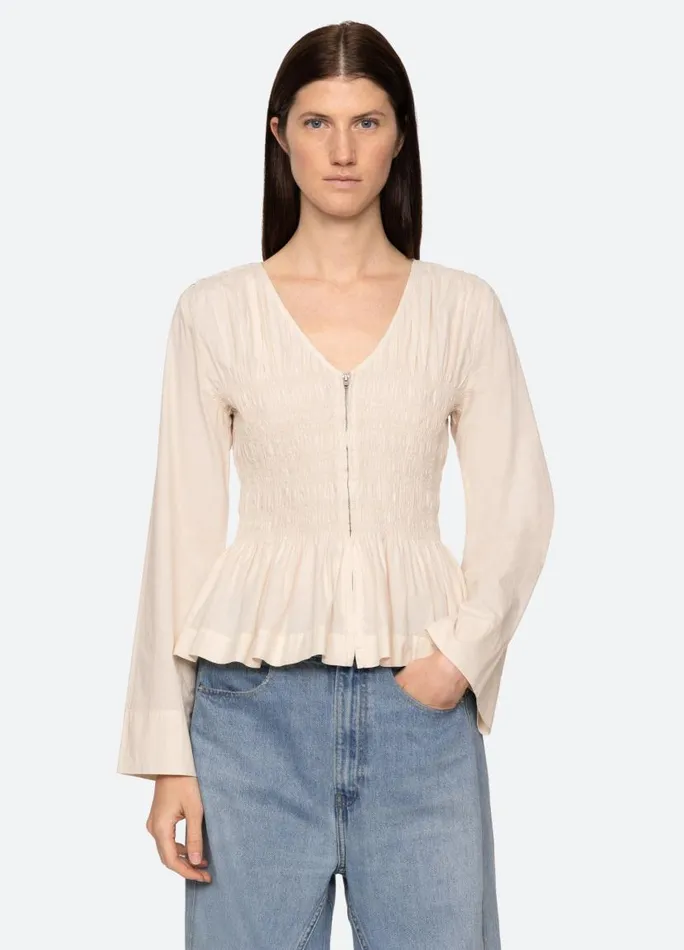Sea New York Tops Women Teri Top Cream