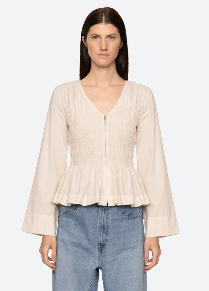 Sea New York Tops Women Teri Top Cream