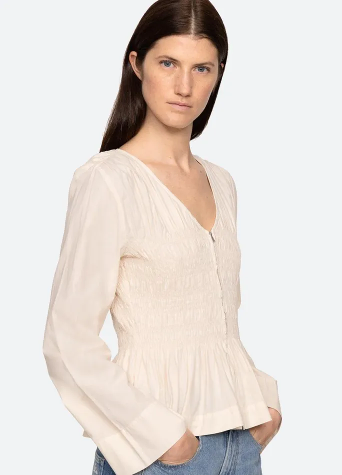 Sea New York Tops Women Teri Top Cream
