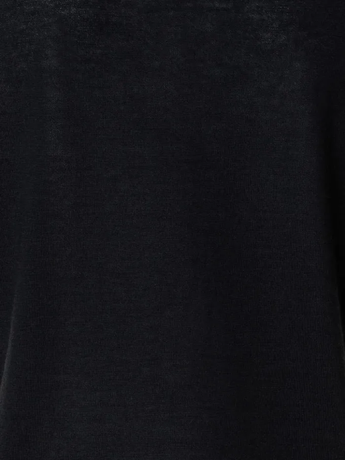 Seamless Pullover From Cashmere Silk Black Women Akris Cashmere