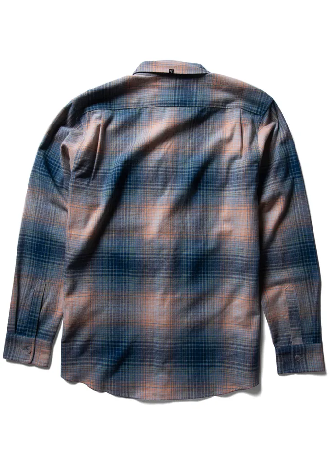 Shirts and Flannels Central Coast Ls Flannel Storm Blue Vissla Men Shirts and Flannels Central Coast Ls Flannel Storm Blue Vissla Men