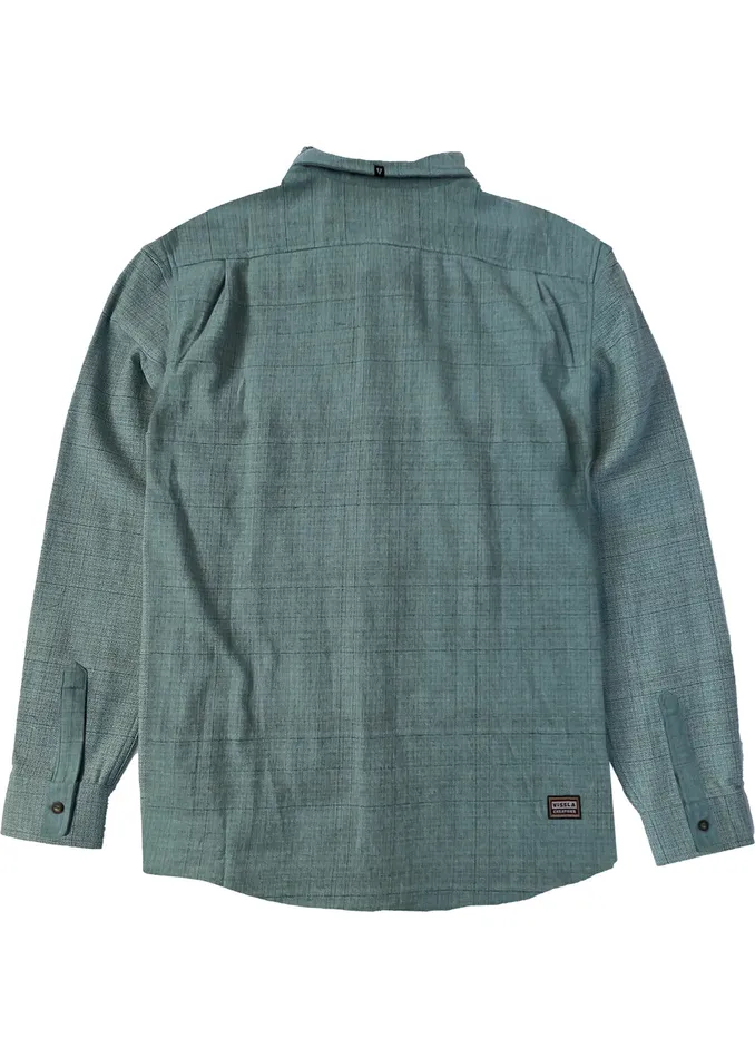 Shirts and Flannels Vissla Men Creators Norte Eco Ls Flannel Smokey Jade Shirts and Flannels Vissla Men Creators Norte Eco Ls Flannel Smokey Jade