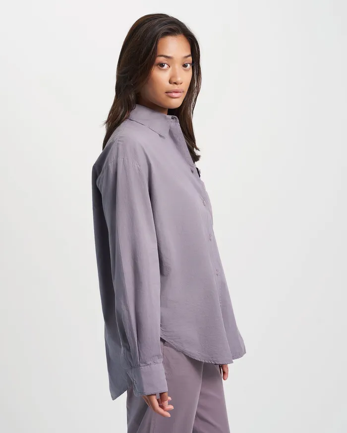Shirts Colorfulstandard Women Organic Oversized Shirt 8211 Sahara Camel