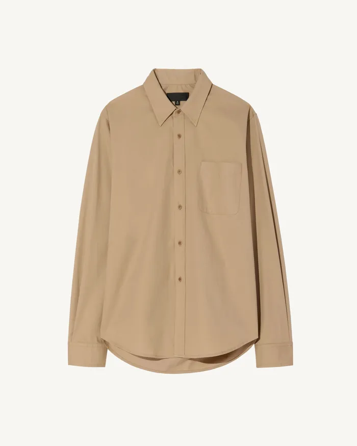 Shirts Men Nili Lotan FINN SHIRT Ivory